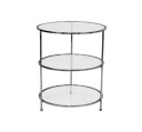 Ruth & Joanna Layer sidebord sort krom