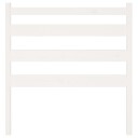 vidaXL Sengegavl hvit 106x4x100 cm heltre furu