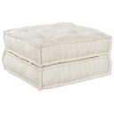  Modulsofa 2 pcs Krem 140 x 70 x 36 cm stoff