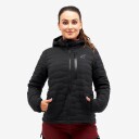 Flex Stretch Down Jacket Dame Black Størrelse:3XL - Skalljakke Turjakke & Vindjakke