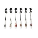 COUNTRY ANIMAL Set of 6 Tea Spoons