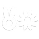 Scrapcooking Kakemaler Kanin Og Blomster 