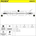 RIDEX 83B0372 Bremseslange