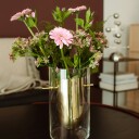 Klong Alba Vase Munnblåst Glass / Messing Sylinder