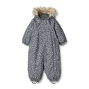 Wheat yttertøy Wheat Nickie Vinterdress Til Baby, Autumn Sky Penguins