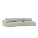 Muuto Connect Soft Modular Sofa / 3 Seater   Configuration 5   Clay 12
