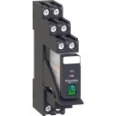 Schneider Electric 30 stk RXG21BDPV relé med stikkontakt+test 2C/O 10A 24VDC