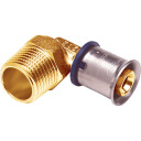 Tigris M1 DRL albue med nippel 90° 63x2"