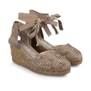 Espadrilles, Dame, Sko, Brun, 37 EU,