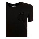 Just Cavalli Dame Topper Svart L