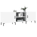 vidaXL TV-benk hvit 150x30x50 cm konstruert tre 8720845427054