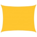 Solseil 160 g/m² rektangulær gul 6x8 m HDPE 311580