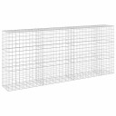 vidaXL Gabion med 5 mm tråd og 10x10 cm mesh 350x50x150 cm