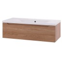 Linn Bad Emma D45 Servantskap med 1 Skuff Eik / 100cm