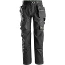 Snickers Workwear 6923 FlexiWork Gulvleggerbukse svart C52