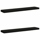vidaXL 2 delt benkpute VUGHT 2 pcs 100% Polyester Svart