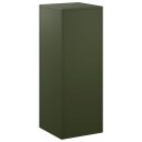 vidaXL Planteholder Olivengrønn 30 x 30 x 80 cm Cortenstål