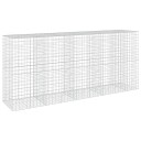 vidaXL Gabion med 5 mm tråd og 10x10 cm mesh 450x100x200 cm