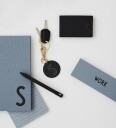 Design Letters Textile Pencil Case - Grey - ONE SIZE