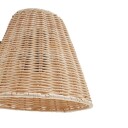Lindby Zyralia vegglampe med skjerm i rotting