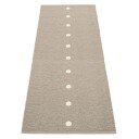Pappelina Peg matte 70x200 cm dark linen / vanilla