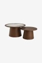 Ellos Home   Salongbord Tiffty 2 deler   Brun