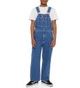 Dickies Kids' Denim Bib Stonewashed Indigo Blue XS