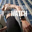 PanzerGlass Snappie Full Body Skjermbeskyttelse for Apple Watch Ultra 2 - Svart