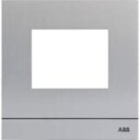 ABB Velkomstramme, Aluminium, Størrelse 1/1 (1 Modul) 41391cf-a