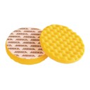 Mirka 150mm Vafflet Polersvamp 2-pakning - Gul for Optimal Finish