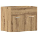 Vidaxl Servantskap artisan eik 60x38,5x46 cm konstruert tre 862024