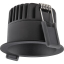 Ledvance Spot Darklight Power Select Dim Ip44 640Lm 8W/927 Sort Ugr19 36°