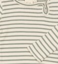 Petit Piao Body I/e   PPSky   Shadow Striped   Petit Piao   62   Langermet Body Armygrønn Beige Grønn