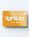 Gavekort på Tights.no - 1000 kr