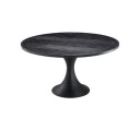 Melchior Dining Table Round Charcoal