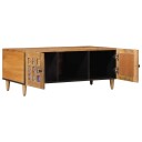  Kaffebord Naturlig 100 x 54 x 40 cm Massiv mango tre