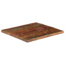  Bordplate 80x80x2,5 cm firkantet gjenvunnet heltre