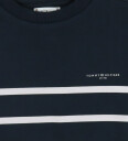 Tommy Hilfiger Mini Corp Stripe Crew Neck - Navy - 152