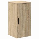  Baderomsskap Veggmontert med dør Sonoma eik 30 x 31,5 x 61 cm