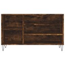  Skoskap røkt eik 102x36x60 cm konstruert tre 8721012114562