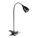 Nielsen Light Kobra klemmelampe, sort