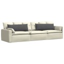  Sofaputer 2 pcs Mørkegrå 120 x 40 cm Corduroy stoff