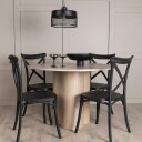 Venture Home Spisegruppe Venture Home Olivia med 4 Crosett Stoler GR23066