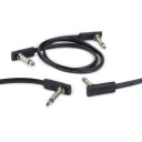 Rockboard Flat Patch Cable Svart 80 cm