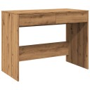  Skrivebord artisan eik 101x50x76,5 cm konstruert tre