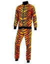 Widmann 80 talls UV Glow Grilldress med Tigermotiv til Voksen X Large