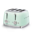 SMEG TSF03 4-Skivers Brødrister i Pastellgrønn Rustfritt Stål
