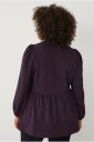Ellos Plus collection   Topp med peplum   Lilla