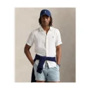 Polo Ralph Lauren Custom Fit Linen Shirt White S