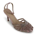 Twentyfour Dame Sko Beige 35 EU,